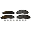 Monroe DX1399 Disc Brake Pad Set Monroe Brakes Total Solution Semi-Metallic Brake Pads