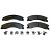 Monroe DX1411 Disc Brake Pad Set Monroe Brakes Total Solution Semi-Metallic Brake Pads