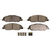 Monroe DX1463 Disc Brake Pad Set Monroe Brakes Total Solution Semi-Metallic Brake Pads