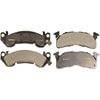 Monroe DX153 Disc Brake Pad Set Monroe Brakes Total Solution Semi-Metallic Brake Pads