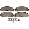 Monroe DX1631 Disc Brake Pad Set Monroe Brakes Total Solution Semi-Metallic Brake Pads