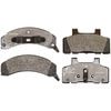 Monroe DX215 Disc Brake Pad Set Monroe Brakes Total Solution Semi-Metallic Brake Pads