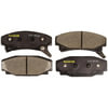 Monroe DX354 Disc Brake Pad Set Monroe Brakes Total Solution Semi-Metallic Brake Pads