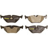 DX396 by MONROE - Monroe Brakes Total Solution Semi-Metallic Brake Pads