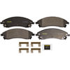 Monroe DX1019 Disc Brake Pad Set Monroe Brakes Total Solution Semi-Metallic Brake Pads