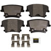 Monroe DX1057 Disc Brake Pad Set Monroe Brakes Total Solution Semi-Metallic Brake Pads
