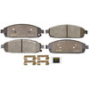 Monroe DX1080 Disc Brake Pad Set Monroe Brakes Total Solution Semi-Metallic Brake Pads