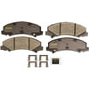 Monroe DX1159 Disc Brake Pad Set Monroe Brakes Total Solution Semi-Metallic Brake Pads