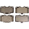 Monroe DX1182 Disc Brake Pad Set Monroe Brakes Total Solution Semi-Metallic Brake Pads