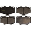 DX611 by MONROE - Monroe Brakes Total Solution Semi-Metallic Brake Pads