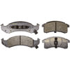 Monroe DX623 Disc Brake Pad Set Monroe Brakes Total Solution Semi-Metallic Brake Pads