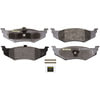 DX658 by MONROE - Monroe Brakes Total Solution Semi-Metallic Brake Pads