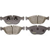 Monroe DX682 Disc Brake Pad Set Monroe Brakes Total Solution Semi-Metallic Brake Pads