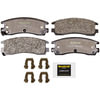 Monroe DX698 Disc Brake Pad Set Monroe Brakes Total Solution Semi-Metallic Brake Pads