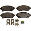 Monroe DX699 Disc Brake Pad Set Monroe Brakes Total Solution Semi-Metallic Brake Pads