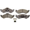 DX746 by MONROE - Monroe Brakes Total Solution Semi-Metallic Brake Pads