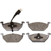 Monroe DX768A Disc Brake Pad Set Monroe Brakes Total Solution Semi-Metallic Brake Pads