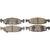 Monroe DX790 Disc Brake Pad Set Monroe Brakes Total Solution Semi-Metallic Brake Pads