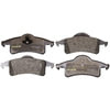 DX791 by MONROE - Monroe Brakes Total Solution Semi-Metallic Brake Pads