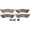 Monroe DX802 Disc Brake Pad Set Monroe Brakes Total Solution Semi-Metallic Brake Pads