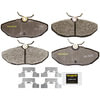 Monroe DX806 Disc Brake Pad Set Monroe Brakes Total Solution Semi-Metallic Brake Pads
