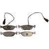 DX809A by MONROE - Monroe Brakes Total Solution Semi-Metallic Brake Pads