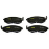 Monroe DX815 Disc Brake Pad Set Monroe Brakes Total Solution Semi-Metallic Brake Pads