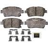 Monroe DX822 Disc Brake Pad Set Monroe Brakes Total Solution Semi-Metallic Brake Pads