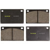 Monroe DX43 Disc Brake Pad Set Monroe Brakes Total Solution Semi-Metallic Brake Pads