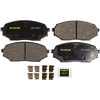 Monroe DX468 Disc Brake Pad Set Monroe Brakes Total Solution Semi-Metallic Brake Pads