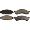 Monroe DX50 Disc Brake Pad Set Monroe Brakes Total Solution Semi-Metallic Brake Pads