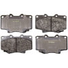 Monroe DX502 Disc Brake Pad Set Monroe Brakes Total Solution Semi-Metallic Brake Pads