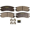 Monroe DX508 Disc Brake Pad Set Monroe Brakes Total Solution Semi-Metallic Brake Pads