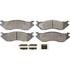 DX966A by MONROE - Monroe Brakes Total Solution Semi-Metallic Brake Pads