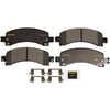 Monroe DX974 Disc Brake Pad Set Monroe Brakes Total Solution Semi-Metallic Brake Pads