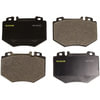 Monroe DX985 Disc Brake Pad Set Monroe Brakes Total Solution Semi-Metallic Brake Pads