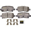 Monroe DX999 Disc Brake Pad Set Monroe Brakes Total Solution Semi-Metallic Brake Pads