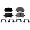 Monroe FX1028 Disc Brake Pad Set Monroe Brakes ProSolution Semi-Metallic Brake Pads