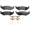Monroe FX1046 Disc Brake Pad Set Monroe Brakes ProSolution Semi-Metallic Brake Pads