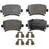 Monroe FX1108 Disc Brake Pad Set Monroe Brakes ProSolution Semi-Metallic Brake Pads