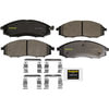 Monroe DX830 Disc Brake Pad Set Monroe Brakes Total Solution Semi-Metallic Brake Pads