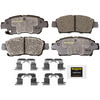 Monroe DX831 Disc Brake Pad Set Monroe Brakes Total Solution Semi-Metallic Brake Pads