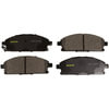 Monroe DX855A Disc Brake Pad Set Monroe Brakes Total Solution Semi-Metallic Brake Pads