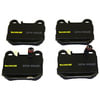 Monroe DX874A Disc Brake Pad Set Monroe Brakes Total Solution Semi-Metallic Brake Pads