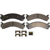 DX909 by MONROE - Monroe Brakes Total Solution Semi-Metallic Brake Pads