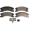 Monroe DX945 Disc Brake Pad Set Monroe Brakes Total Solution Semi-Metallic Brake Pads
