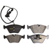 Monroe DX946W Disc Brake Pad Set Monroe Brakes Total Solution Semi-Metallic Brake Pads