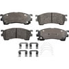 FX637 by MONROE - Monroe Brakes ProSolution Semi-Metallic Brake Pads