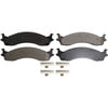 Monroe FX655 Disc Brake Pad Set Monroe Brakes ProSolution Semi-Metallic Brake Pads