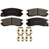 Monroe FX698 Disc Brake Pad Set Monroe Brakes ProSolution Semi-Metallic Brake Pads